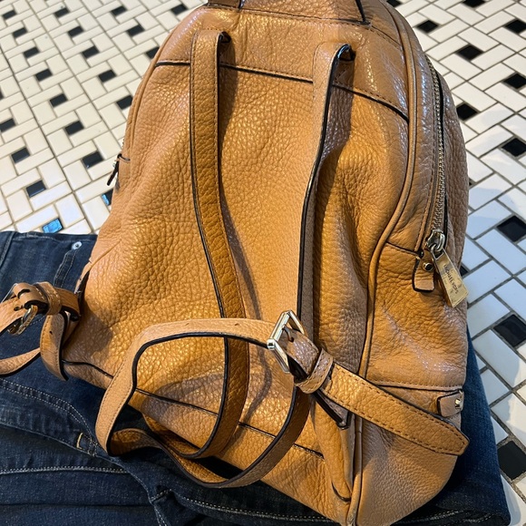 MICHAEL KORS Leather Backpack - Acorn - Picture 11 of 11